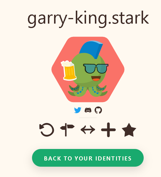 Garrry_King's tweet photo. I claimed my ".stark" domain name on @Starknet_id

Claim yours before it's too late for a big surprise 👀 ... 

#StarkNet #StarknetIdOdyssey https://t.co/Ke7W2hS0z1