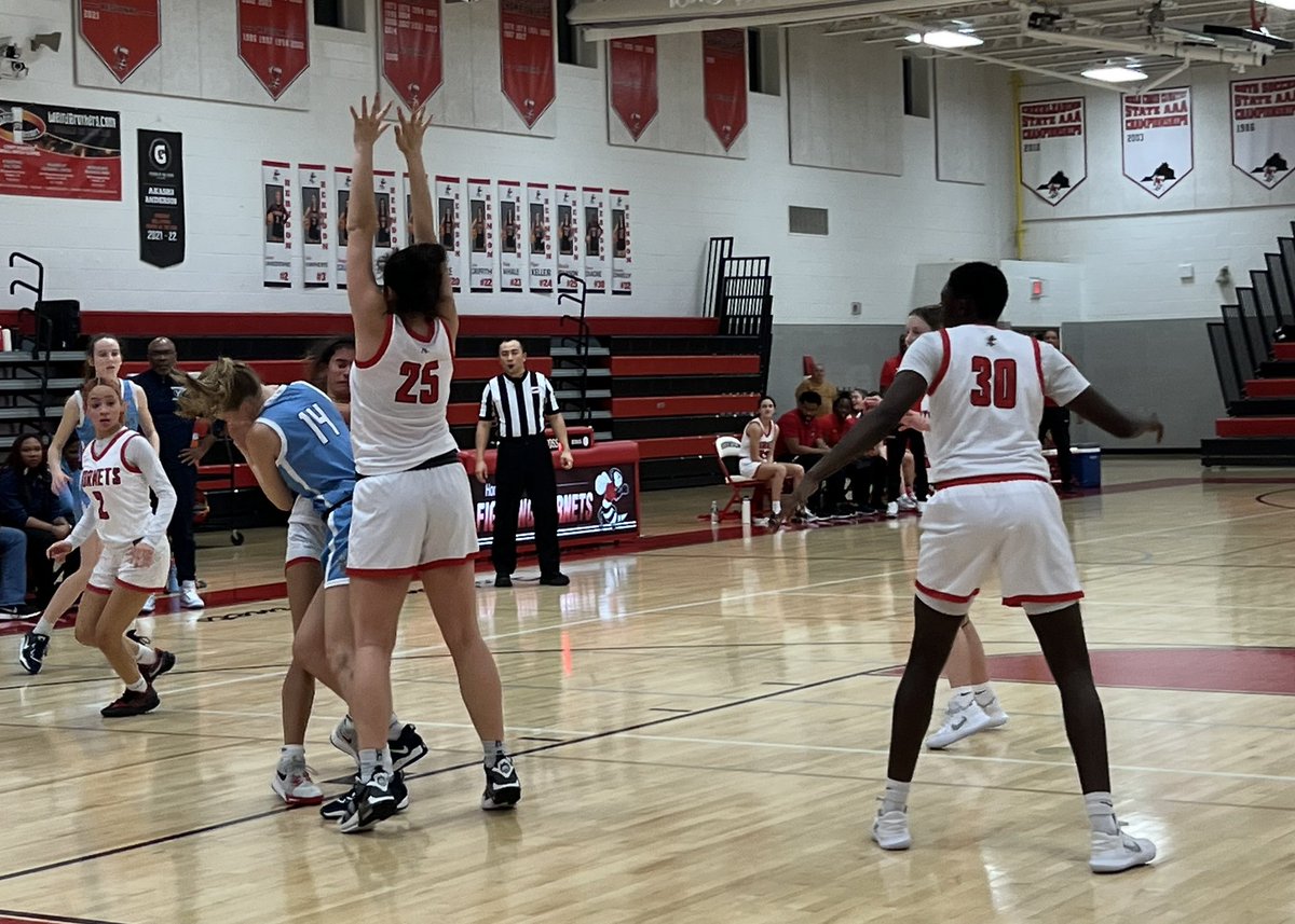 A passionate district game tonight against the reigning district champs! We beat Yorktown 56-46 taking us to 3-0 in district play.