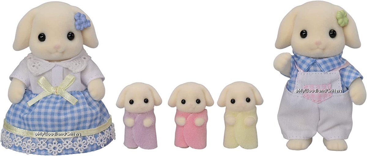 JeanSim14's tweet photo. 🐰 Lop Rabbit Family 🌸
#シルバニアファミリー #SylvanianFamilies #CalicoCritters #森林家族 #Critters #Toys #Miniature #Character #Doll #Dollhouse #Figure #AnimalFigure #Animals #LopRabbitFamily #LopRabbitTriplets #LopRabbit #Rabbit #RabbitFamily #RabbitTriplets #Family #Triplets https://t.co/k8cv5A2ooT