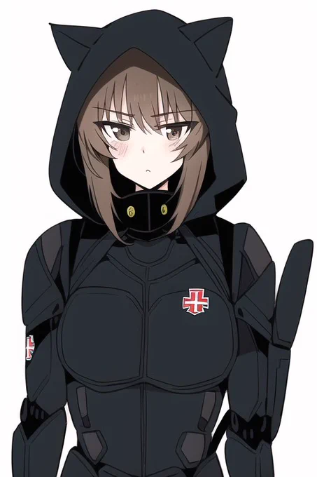 #NovelAI ネコ耳マホーシャ( *¯ ꒳¯*) 