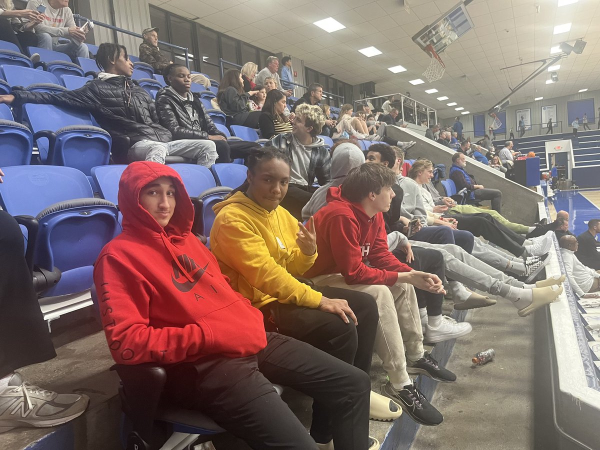 Enjoying some local D2 ball with the squad- Rockhurst vs UMSL