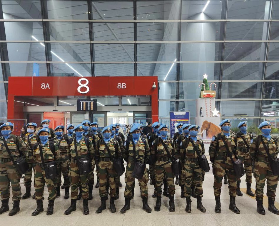 India is deploying an all #women’s platoon of peacekeepers 🪖 as part of our battalion to the UN Mission in #Abyei @UNISFA_1 This is the single largest deployment of women #peacekeepers in recent years. Good wishes to the team! 📖 Text Link pminewyork.gov.in/press?id=eyJpd…