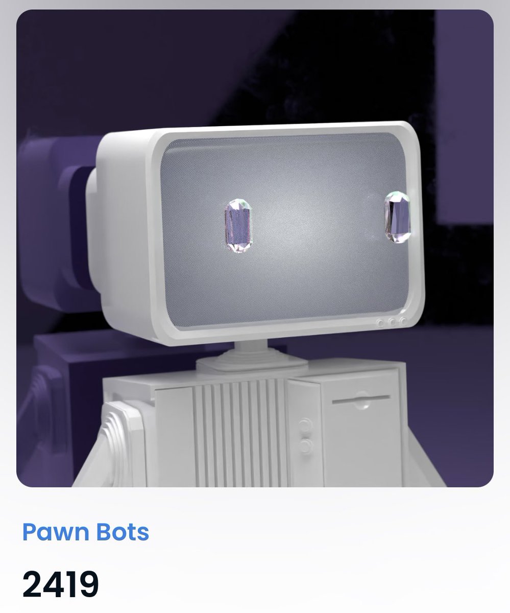 Hollywood41x's tweet image. The #PawnBots may not be able to play Snake, though they can sure hold their own as collateral in the world of #defi (decentralized finance). #hifidao