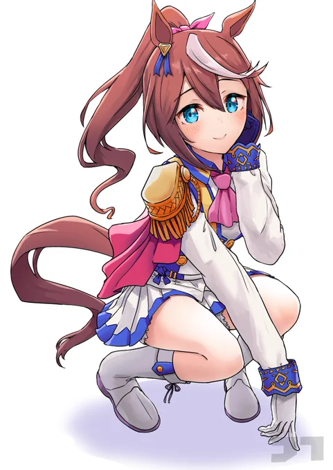 今年もよろしくお願い致します #トウカイテイオー #ウマ娘 
