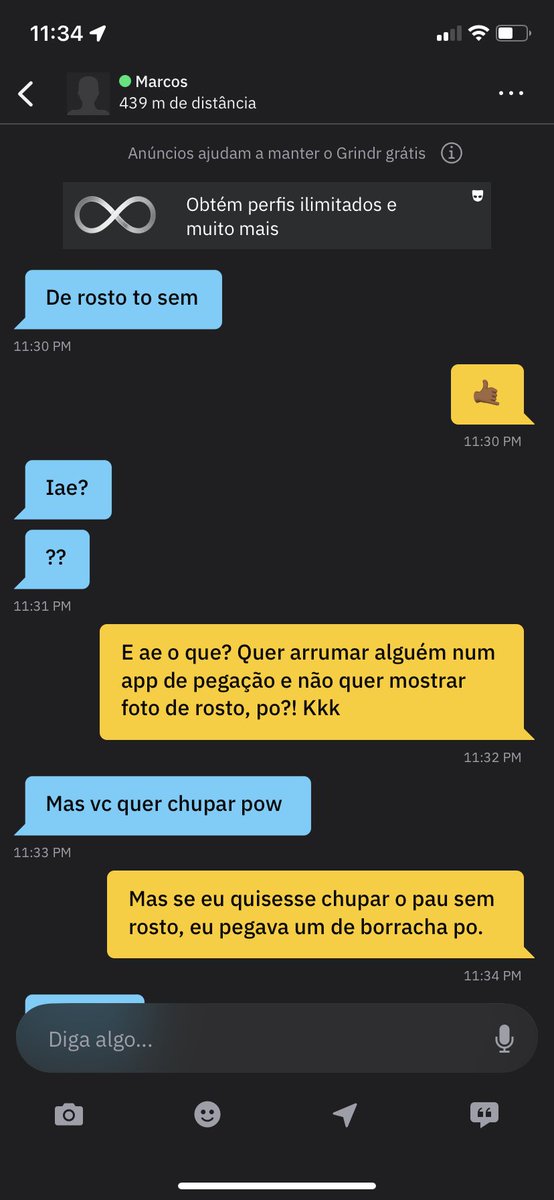 luancsr1's tweet photo. É cada uma nesses apps pqp https://t.co/z9i7Z9VWSb