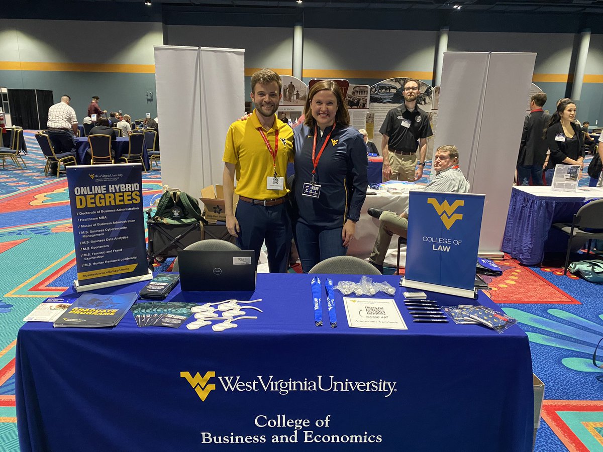 WVUVeterans's tweet image. Successful first day of #NatCon2023 for @WestVirginiaU #WVUVeterans