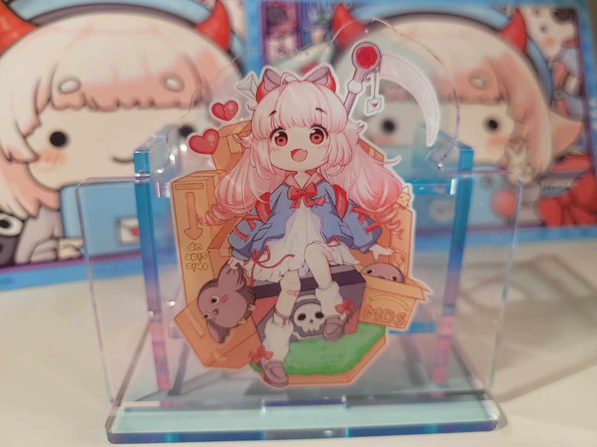 sealine8717's tweet photo. Special delivery from @MatsuroMeru ๐ #Meruch #PostMeru #MeruMerch https://t.co/gWDxz6g1vf