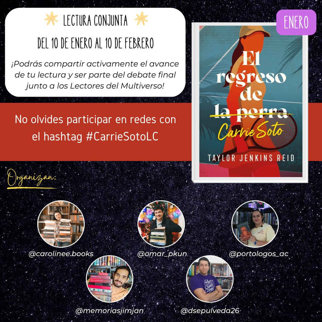 Dsepulveda26's tweet photo. Amigos, les comento que en el 2023 daremos inicio oficial al Club de Lectura de los #LectoresDelMultiverso en donde haremos mucho más que lecturas conjuntas

Tendremos un grupo privado en Telegram y sesiones de lectura exclusivas para hablar de las lecturas que tendremos cada mes https://t.co/rN9ce2TLuc
