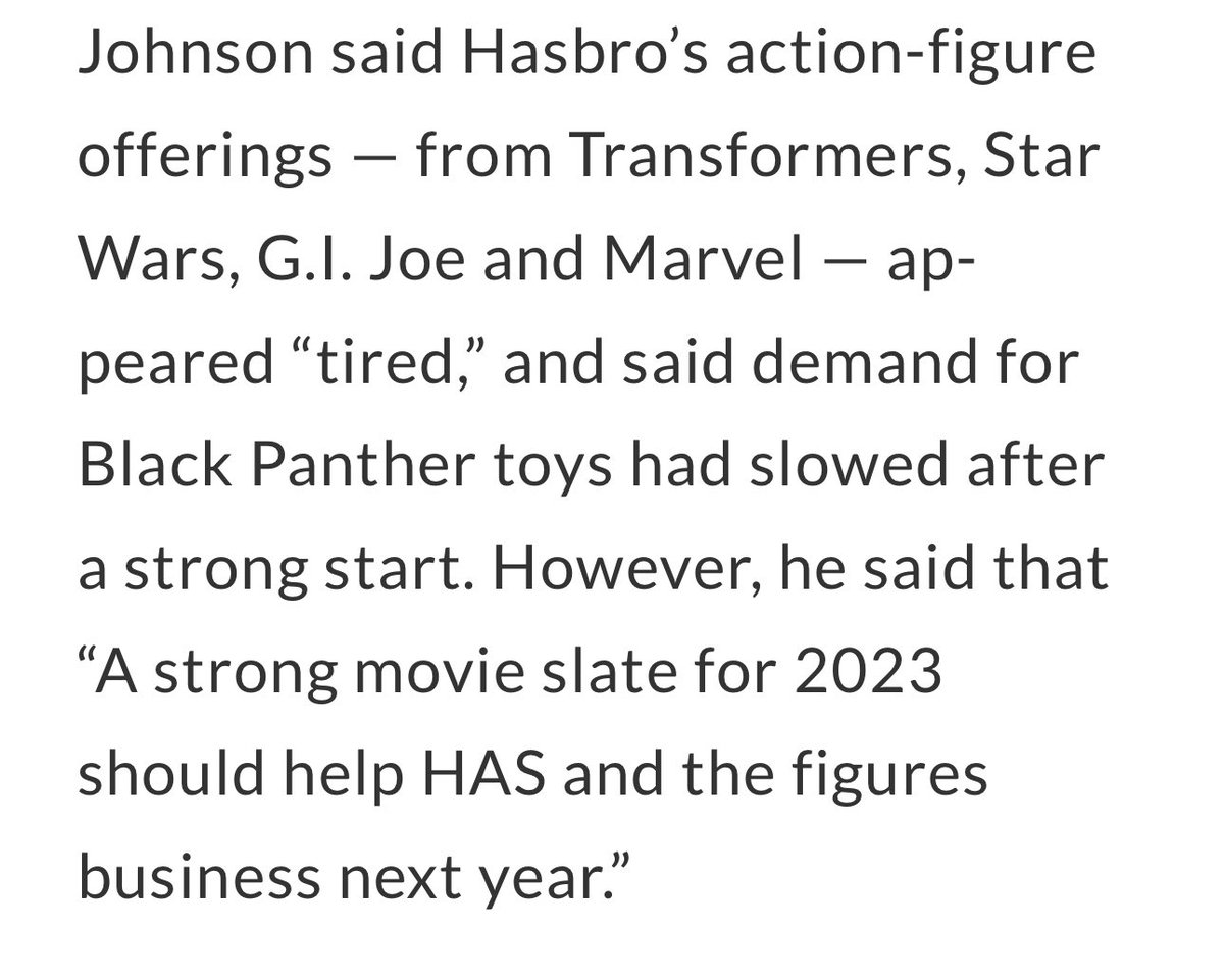 @Hasbro @HasbroPulse I'll solve your problem with the Star Wars products right now, release figures from current media whilst they are on tv or within a few months of it airing not 12-18 months after it's been on our screen it's a really easy fix!! #backtvc