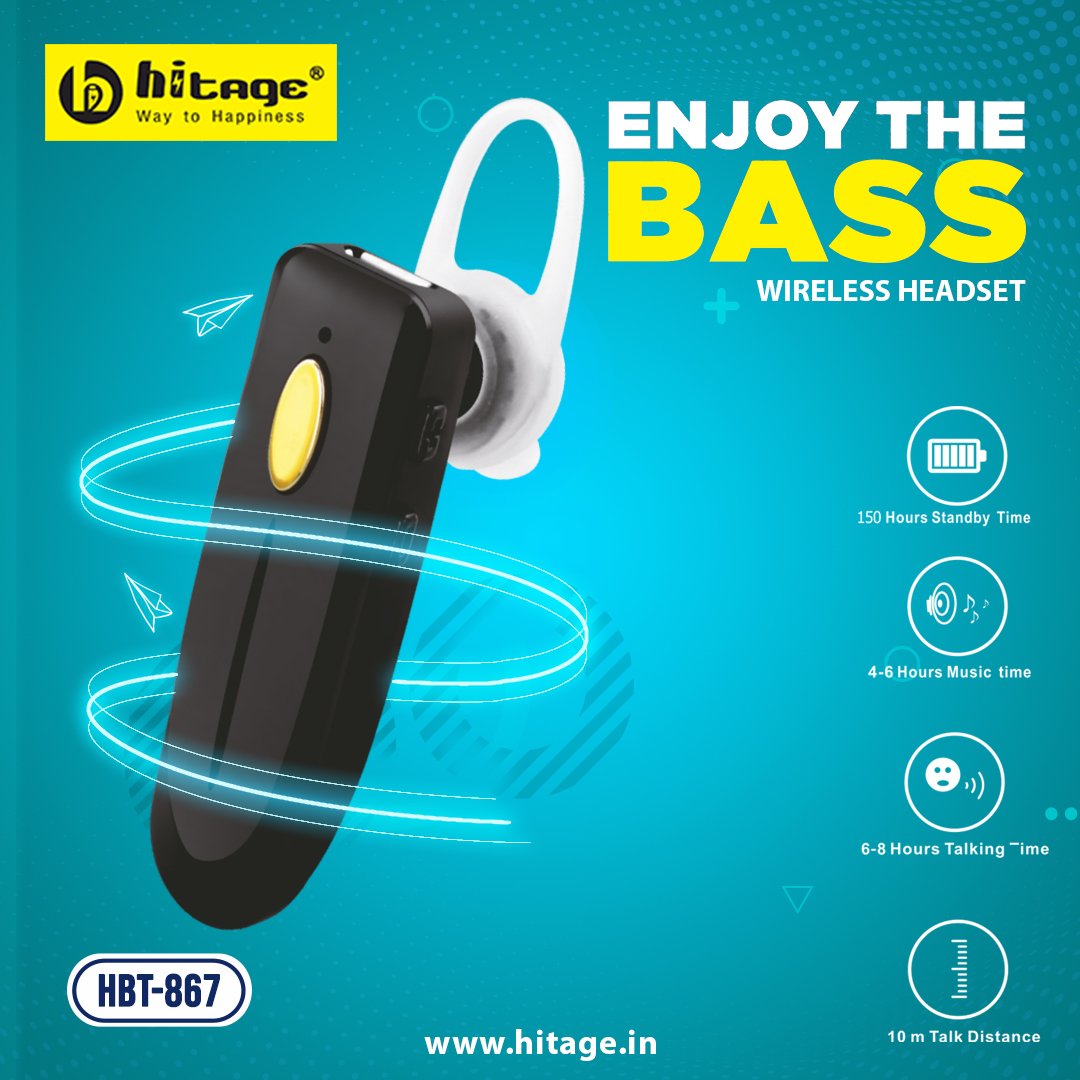 Feel every beat with A Unique style and powerful sound bass.🎵🎵  
Visit your nearest mobile accessories store to buy now!
~ Hitage via: hitage.in
#Hitage #WirelessNeckband #ArmySeriesEarphone #Mobile #Accessories #Store #HitageNeckband #BluetoothHeadset #DataCable