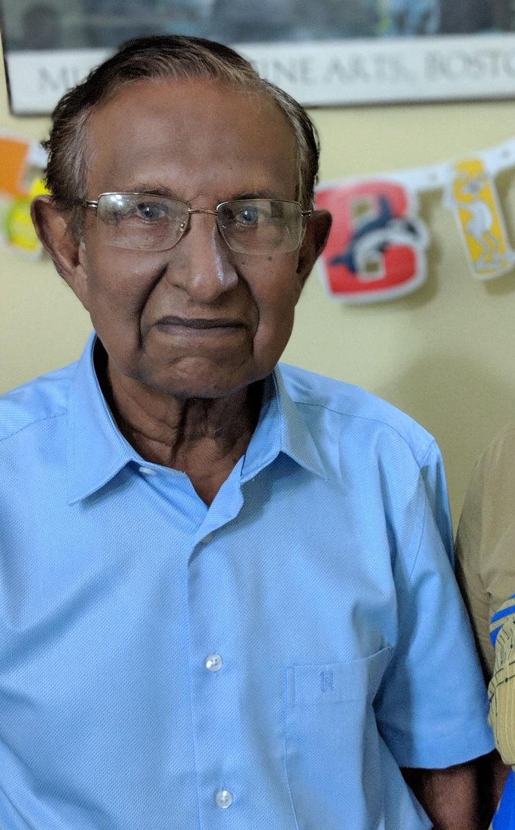 One of my dear teachers from Middle and High school just passed away. Mr. Siva Lokanathan wasn’t just a superb educator, but also a most generous gentleman who knew he was doing god’s work helping generations of young men find their paths in life. Please say a prayer for him.