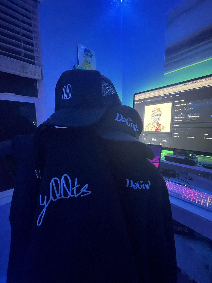 Ty_M_'s tweet image. Never forget where it started, but focused on the target @y00tsNFT 🤝@DeGodsNFT #SoonCome 🫡