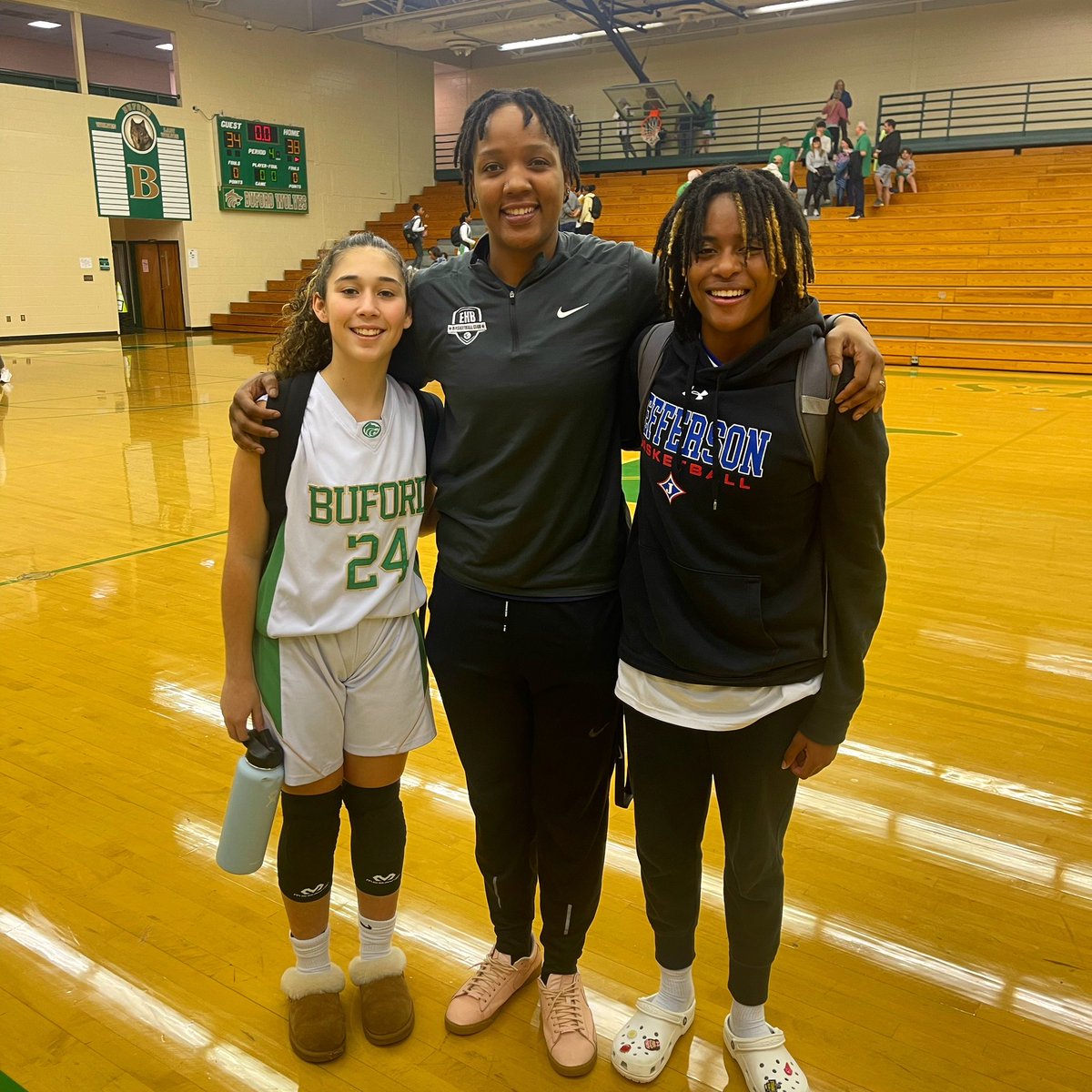 Christin “Coach Merce” Mercer (@__merce21__) on Twitter photo S/O To 2 Of Our Very Own At EHB Branch - Isabella <a href="/buford_wbb/">Buford Women's Basketball</a> & Michel @jeffersonmiddledragons For A Hard Fought Game Tonight🔥‼️
Kudos To Buford’s 8th Grade Girls Team For Taking Home The Win ‼️Can’t Wait To Get Back To Work With You Both 😈⛹🏼♀️ S/O To 2 Of Our Very Own At EHB Branch - Isabella <a href="/buford_wbb/">Buford Women's Basketball</a> & Michel @jeffersonmiddledragons For A Hard Fought Game Tonight🔥‼️
Kudos To Buford’s 8th Grade Girls Team For Taking Home The Win ‼️Can’t Wait To Get Back To Work With You Both 😈⛹🏼♀️