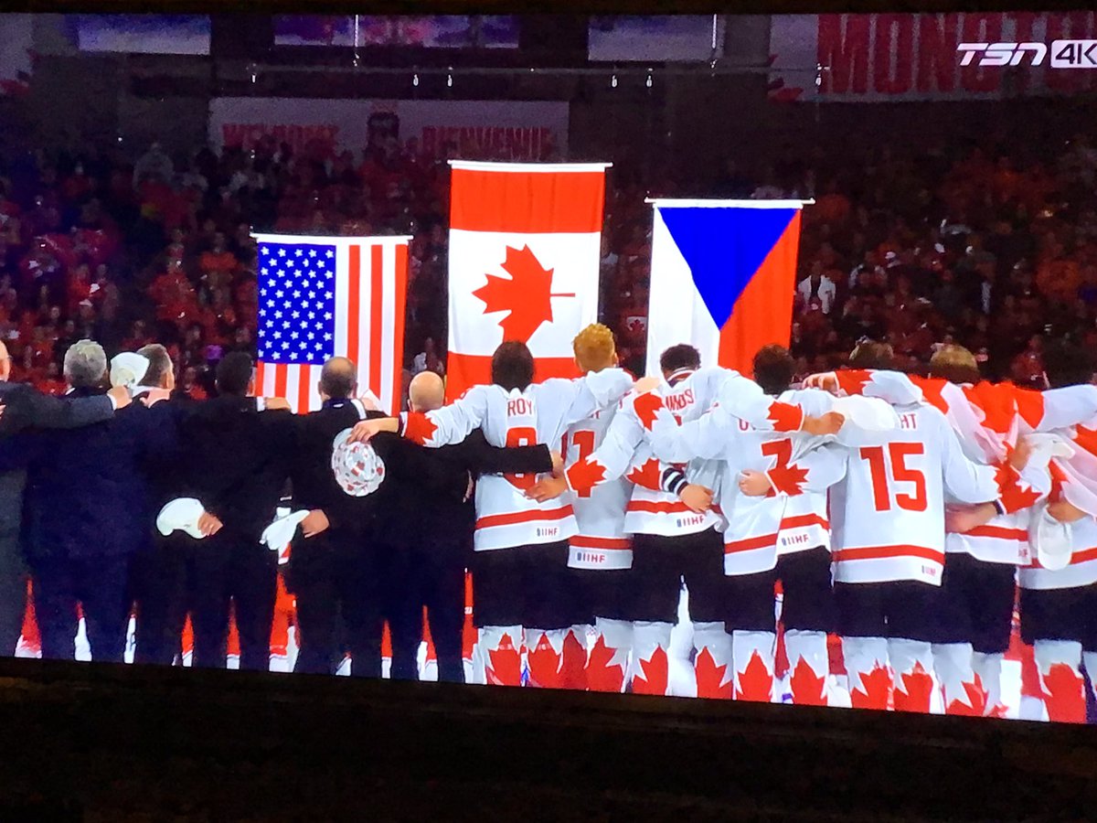 So proud of our team! Canada Gold medal champions! Congratulations! @IIHFHockey #WorldJuniors2023