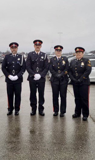 Thank you to Cst. Radom and Cst. Norton for representing the RPA at the Ontario Provincial Police Association Ontario Provincial Police funeral for Cst. Pierzchala in Barrie, Ontario today. It’s always nice to show our support with our sisters from the @SPAssoc