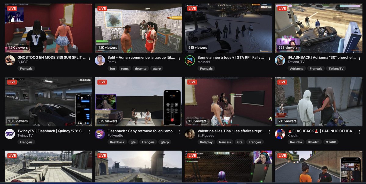 Logan28700's tweet photo. C'est sombre la catégorie GTA RP sur twitch à 4h du matin @Medja_ @JLTomy @GAMlNGO https://t.co/84zZna9ohF