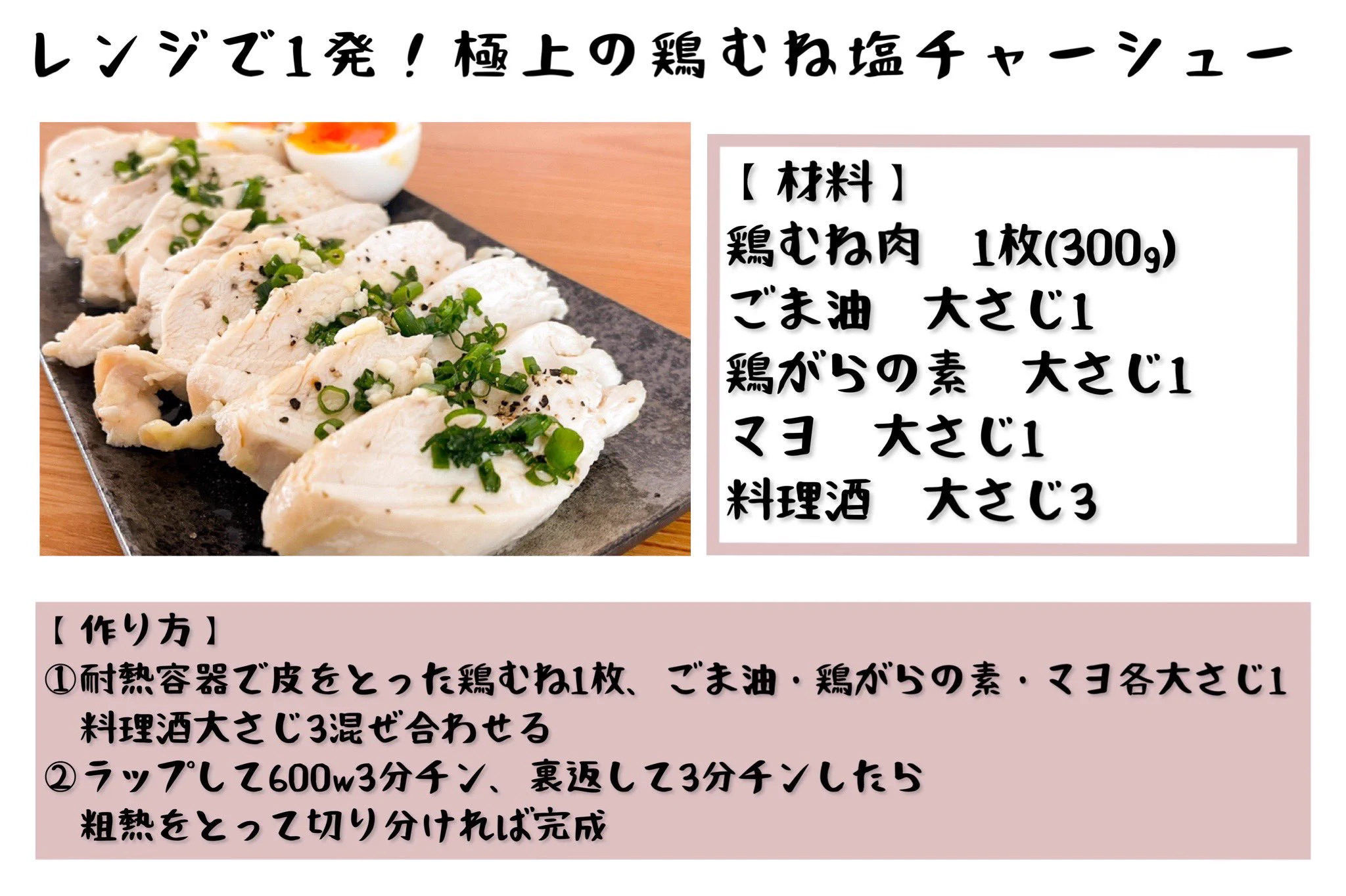 お財布にやさしい！コスパ最強「胸肉レシピ」まとめ。