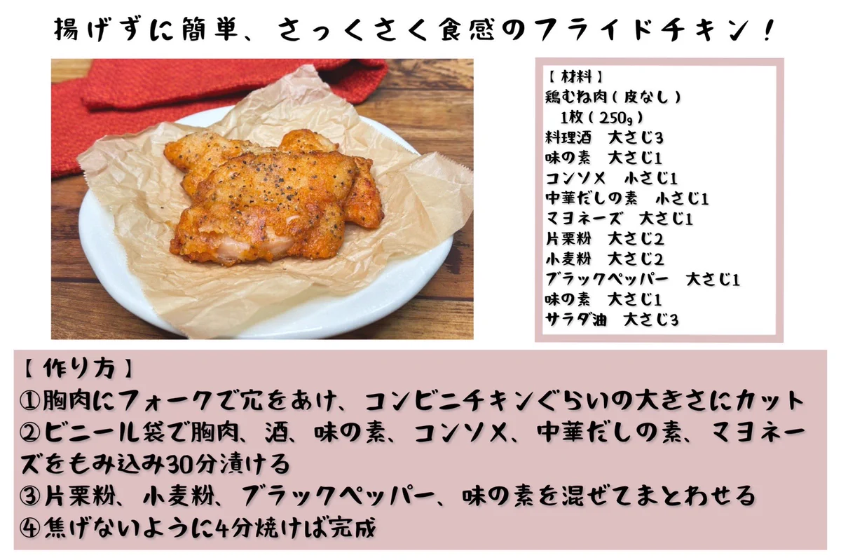 お財布にやさしい！コスパ最強「胸肉レシピ」まとめ。