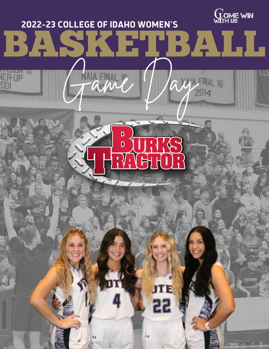 🏀<a href="/YotesWBB/">College of Idaho WBB</a> vs. Evergreen
📆Friday, January 6
⏰5:30pm MST
📍Caldwell, ID / JAAC
🖥 portal.stretchinternet.com/yoteathletics/

#ComeWinWithUs