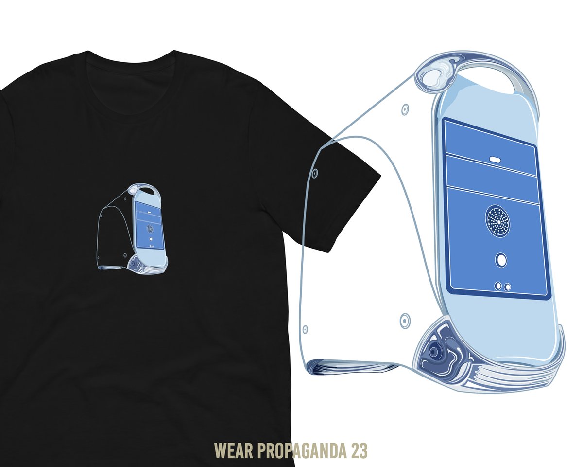 Wear_Propaganda's tweet image. Can you love a computer? We don’t know but you can wear your adoration for it!  bit.ly/2HjyIkY #macG4 #computers #powercomputers #classiccomputer #devices #geek #popart #technology #tech #clothing #tshirt #lovetechnology #loveyourcomputer #Apple