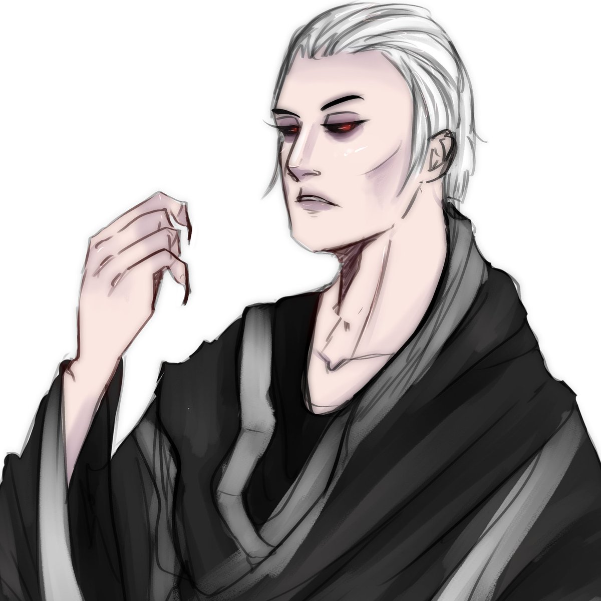 @ninasbluetie the local big bad vampire man i cant romance (boo)