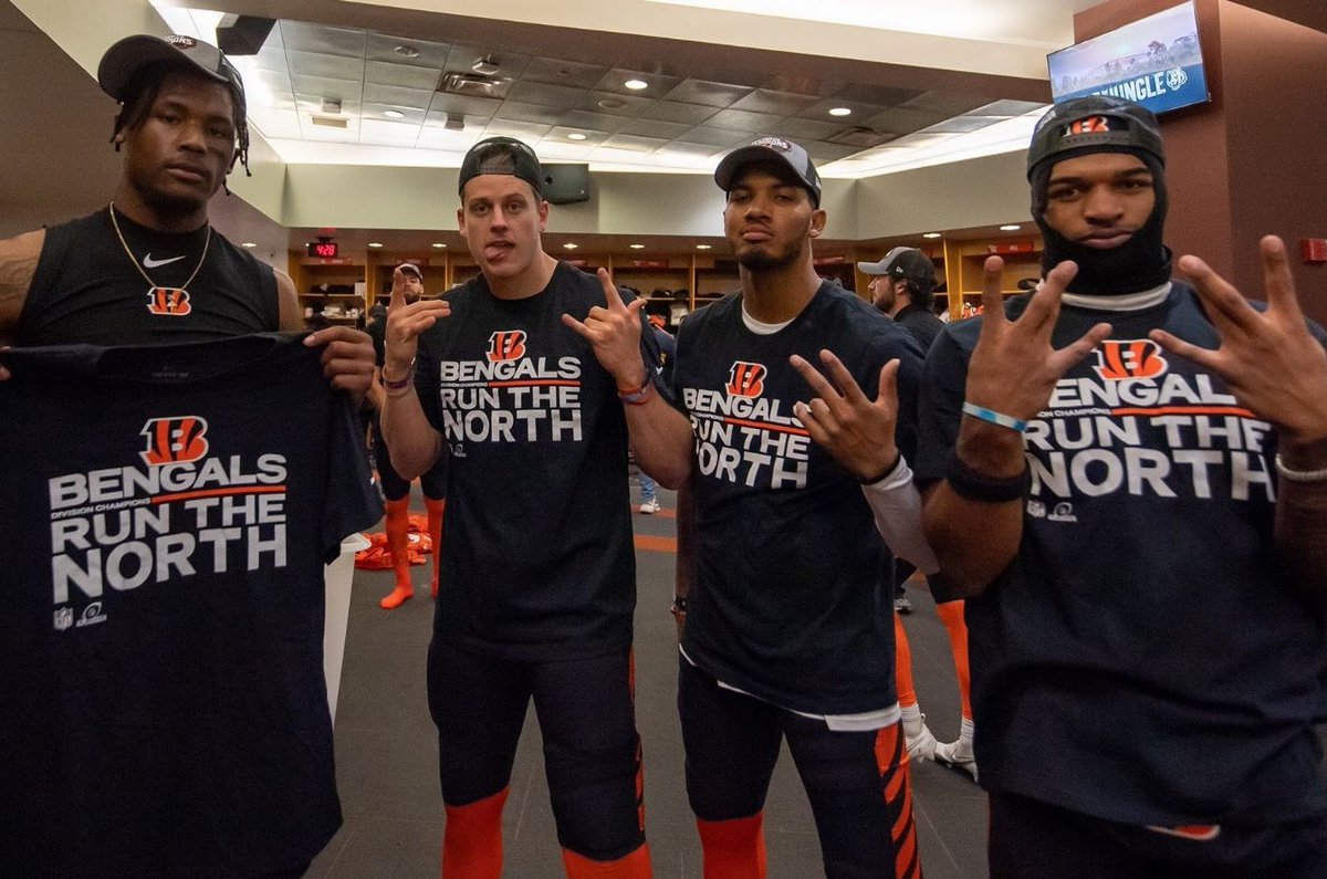 The #Bengals are back-to-back AFC North champs for the first time in franchise history.