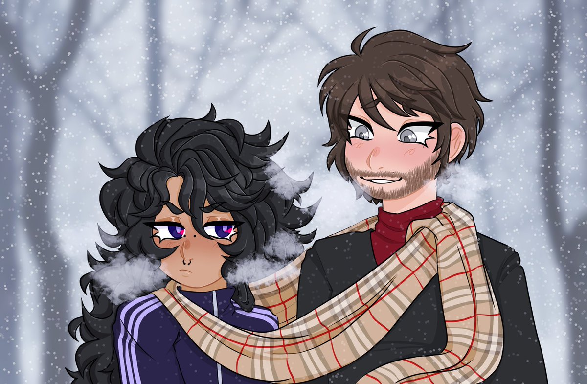 elwurd's tweet photo. Just realized I never posted this! OC on the right belongs to @freygunnr https://t.co/94gWnfGgpw