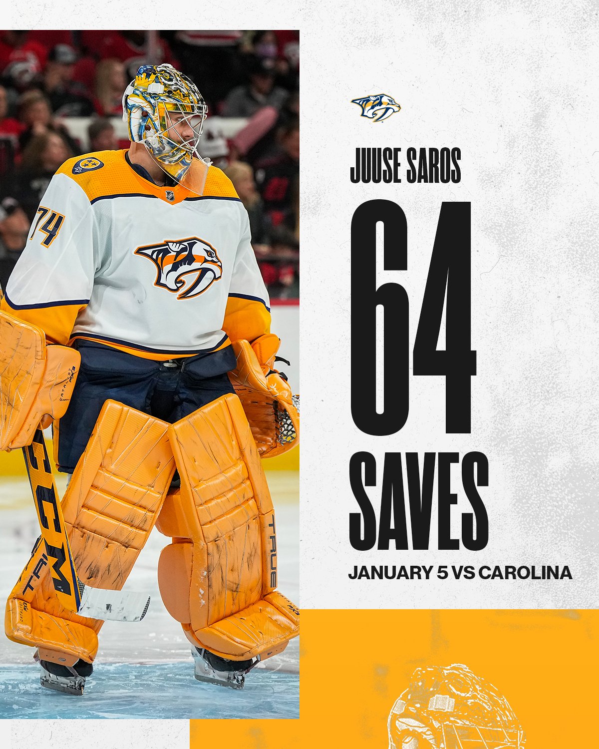 Juuse Saros' net worth, age, NHL ranking, wife, current team, house, cars,  stats, contract