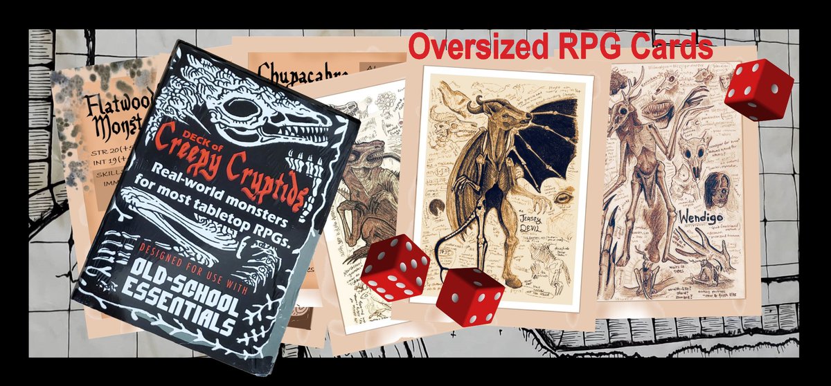 p_HouseGames's tweet photo. https://t.co/q8CHGH0ISF
RPG Perfection. The known is shelved. The new and unknown is about to crawl onto your gaming table.
1 day left for this unique, underground edition to your gaming table. Mainstream is so yesterday. https://t.co/ddrAG247kD