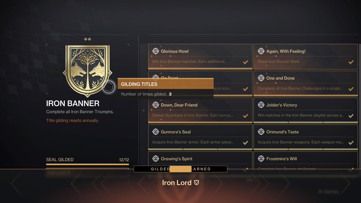 Was a grind, but its done! Very ability heavy game mode and the connections are....interesting! #PS5Share, #Destiny2
