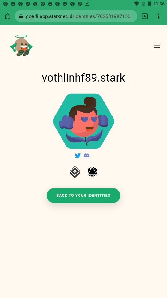 vothlinhf89's tweet photo. I claimed my ".stark" domain name on @Starknet_id

Claim yours before it's too late for a big surprise 👀 ... 

#StarkNet #StarknetIdOdyssey https://t.co/E8E8Rx7Wzm
