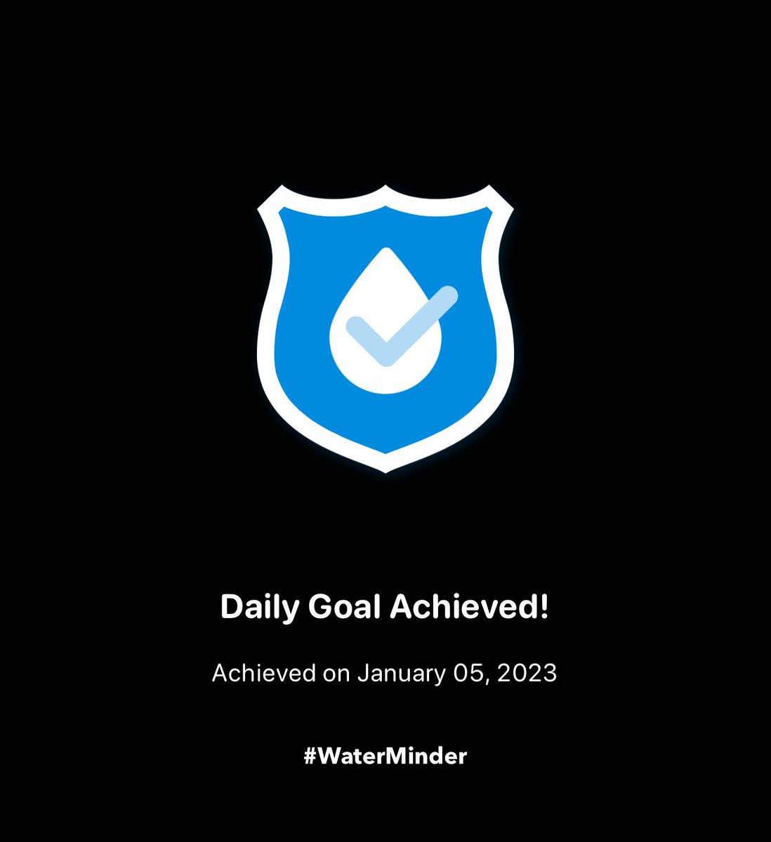 adamrabbi's tweet photo. Earned another achievement! #WaterMinder #hydrate

Trying to drink over 2000ml every day for a month

I know 3 or 4L would be better but I'm starting with an achieveable goal! https://t.co/zBi1RG3HUP