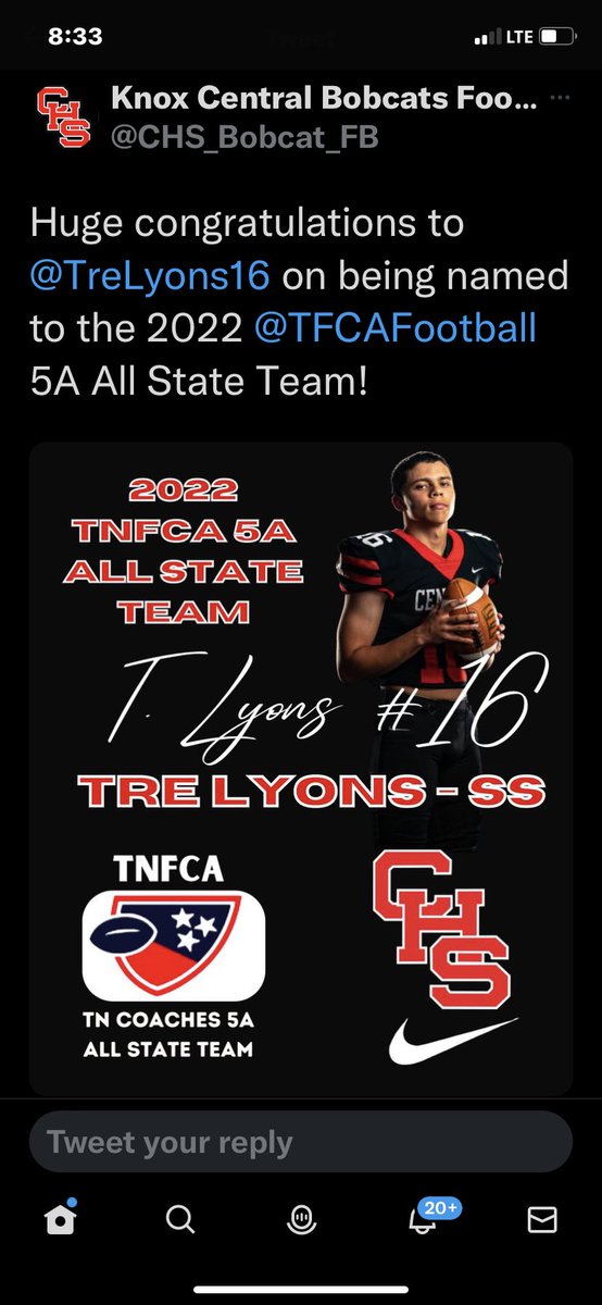 Tre Lyons tweet media