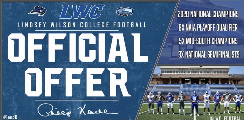 Daniel Morales (@danielmoralesfb) on Twitter photo After a great visit and conversation with @CoachGraham_LWC I am now blessed to receive an offer from @LWC_Football <a href="/wcsIHSfootball/">Independence Football</a> <a href="/ScottStidham/">Scott Stidham</a> <a href="/NatlPlaymkrsAca/">NatlPlaymkersAcademy</a> <a href="/NCEC_Recruiting/">NPA</a> <a href="/CSmithScout/">Chris Smith</a> <a href="/Dash2Sports/">Dash2Sports</a> <a href="/CoachTBarr/">#BESTAVAILABLE</a> <a href="/PrepRedzoneTN/">Prep Redzone Tennessee</a> After a great visit and conversation with @CoachGraham_LWC I am now blessed to receive an offer from @LWC_Football <a href="/wcsIHSfootball/">Independence Football</a> <a href="/ScottStidham/">Scott Stidham</a> <a href="/NatlPlaymkrsAca/">NatlPlaymkersAcademy</a> <a href="/NCEC_Recruiting/">NPA</a> <a href="/CSmithScout/">Chris Smith</a> <a href="/Dash2Sports/">Dash2Sports</a> <a href="/CoachTBarr/">#BESTAVAILABLE</a> <a href="/PrepRedzoneTN/">Prep Redzone Tennessee</a>