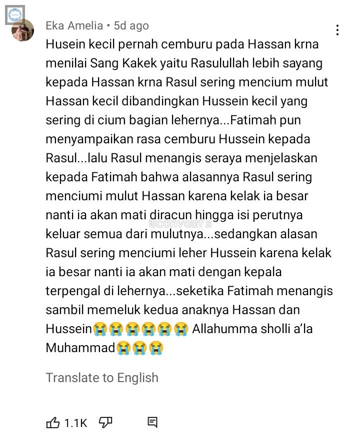 convomfs's tweet photo. 🤍 aku nangis baca ini 😭🥺 ayo dong kasih tau lagi kisah nabi dan sahabat yg (mungkin) jarang diketahui orang https://t.co/rQ7sudD6kR