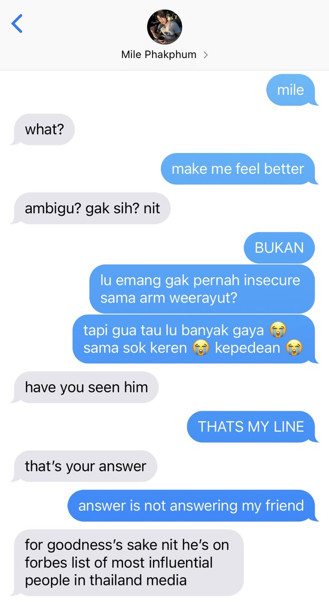 morenefarious's tweet photo. lu tuh pernah insecure gak sih

## taoo mile/nit https://t.co/jmsHFpwrDH