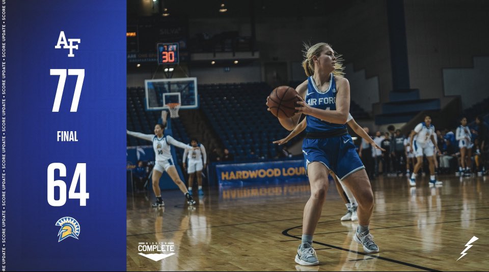 Air Force Women's Basketball (@af_wbb) on Twitter photo It’s a 2-1 start in <a href="/MountainWest/">Mountain West</a> play for Air Force behind 23 points for Madison Smith (9-14 FG, 5-7 3PT) and 21 for Kayla Pilson!
2-1 in MW play marks the program’s best start in conference play in Division I history.
#FlyFightWin⚡️ It’s a 2-1 start in <a href="/MountainWest/">Mountain West</a> play for Air Force behind 23 points for Madison Smith (9-14 FG, 5-7 3PT) and 21 for Kayla Pilson!
2-1 in MW play marks the program’s best start in conference play in Division I history.
#FlyFightWin⚡️
