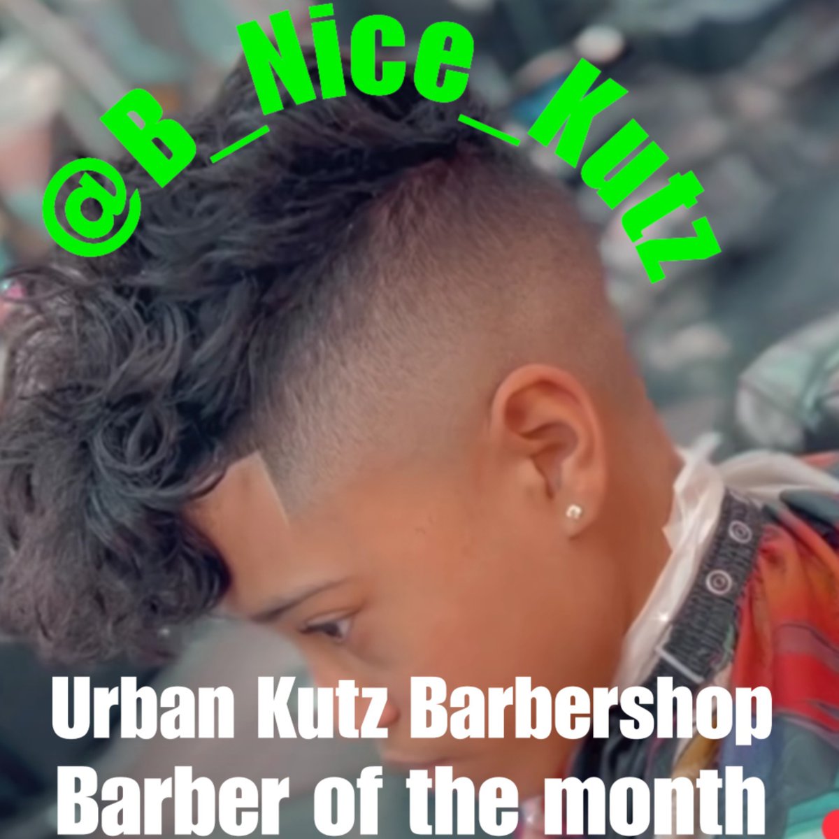 @b_nice_kutz is our Barber of the month. B is a monster at our 4491 Pearl Rd location 216-661-KUTZ book @UrbanKutzBarbershop.com #BestBarbershopInCleveland #ClevelandsBestBarbershop #BarbershopNearme #clevelandBarbers #DestinationCleveland #CleBarbers  #ClevelandBrowns