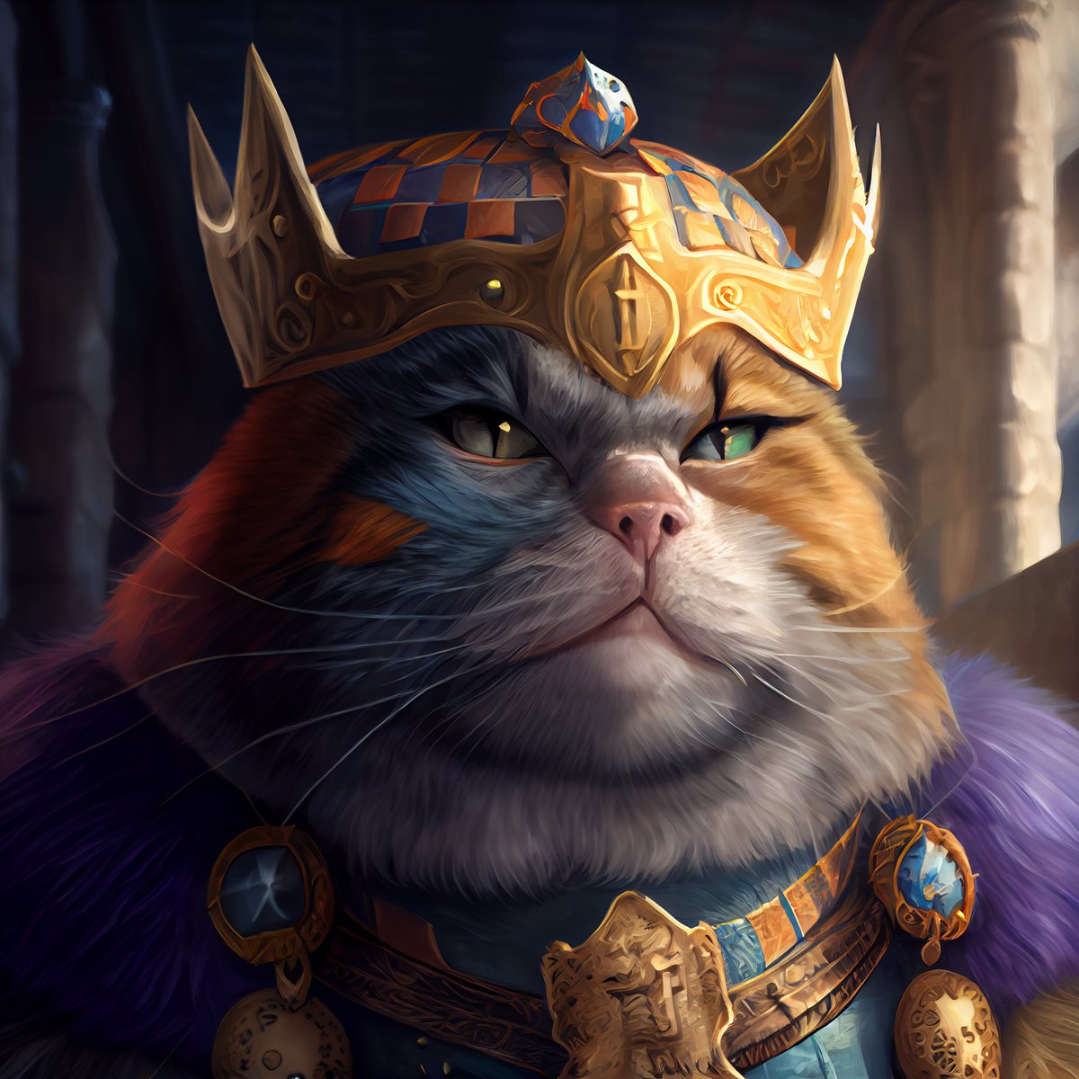 GraysonEverlye's tweet photo. #dailycat #art #artistsontwitter #cats #AI #catoftheday #dailycatpic #Artists #artistsoninstagram  #cute https://t.co/tPCdWh1Cqx