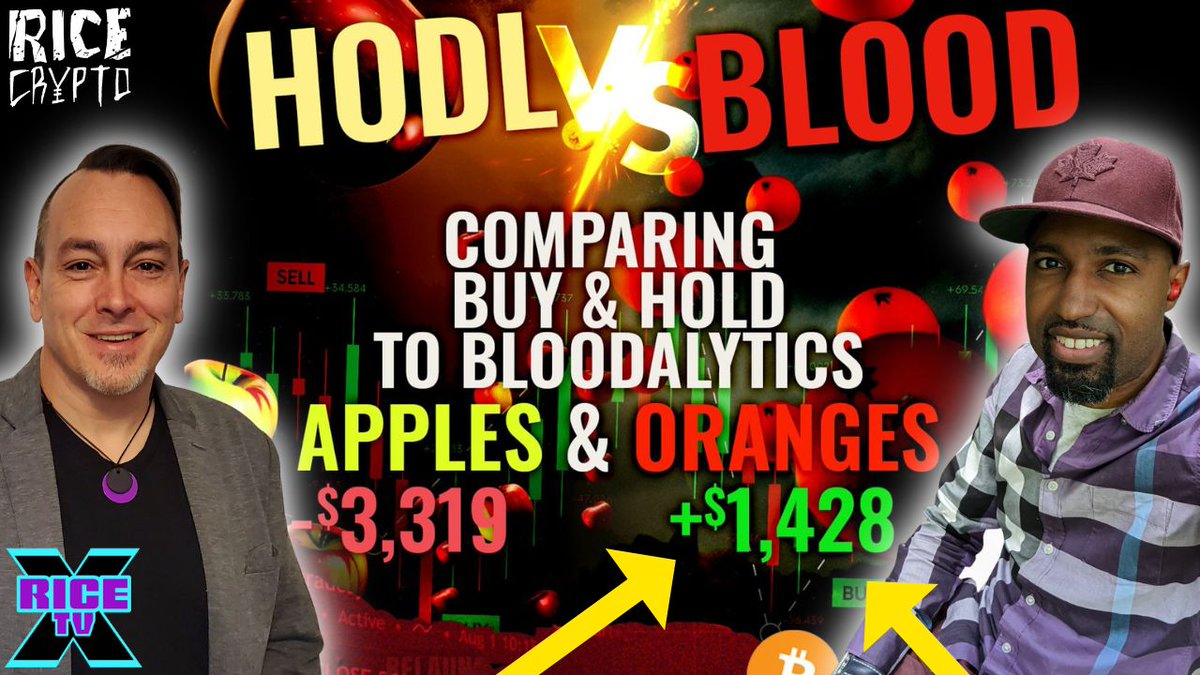 RiceTVx's tweet photo. Tune in on Friday 1/6 @ 3pm ET/12pm PT for a LIVE episode of the #RiceCryptoShow!
I'll be joined by @cryptoblood_ to talk about his #BLOODALYTICS #crypto trading tool & then we will get #Cryptodamus #2023Predictions!
⬇️⬇️⬇️
https://t.co/3JFvpOsn1W https://t.co/w5DSZyHHSz