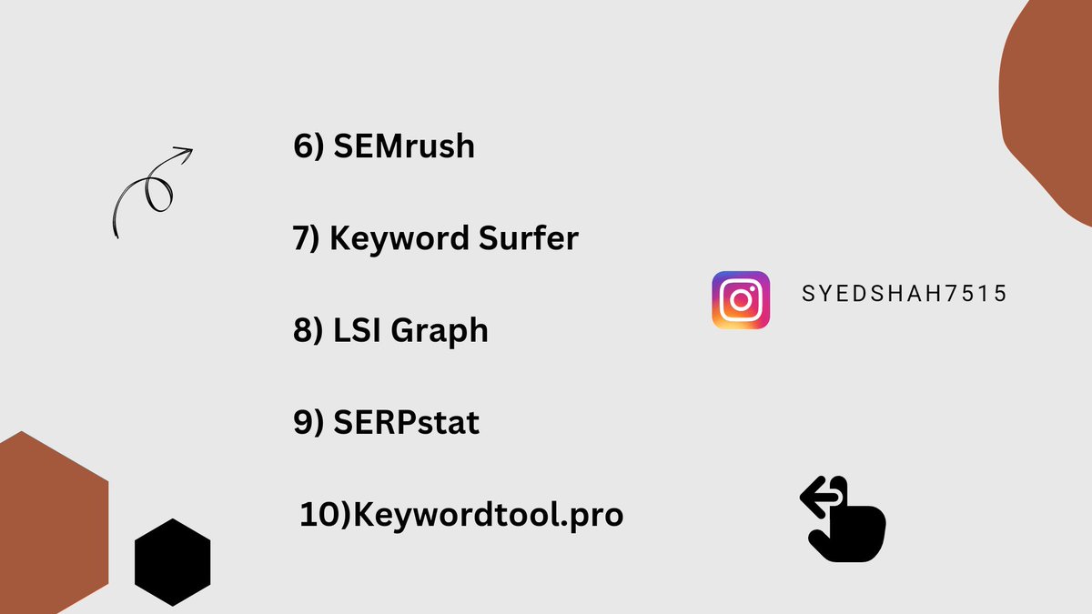 syedshah751586's tweet image. Keyword Research tools 15  application and website #keywordsearch #keywordmarketing #keywordrecherche #keyword #keywordoptimization #keywordresearchtips #keywordcanva #keywordplanner #keywordresearch #keywordboa #keywordanalysis #keywordranking #keywordplanning @syedshah751586