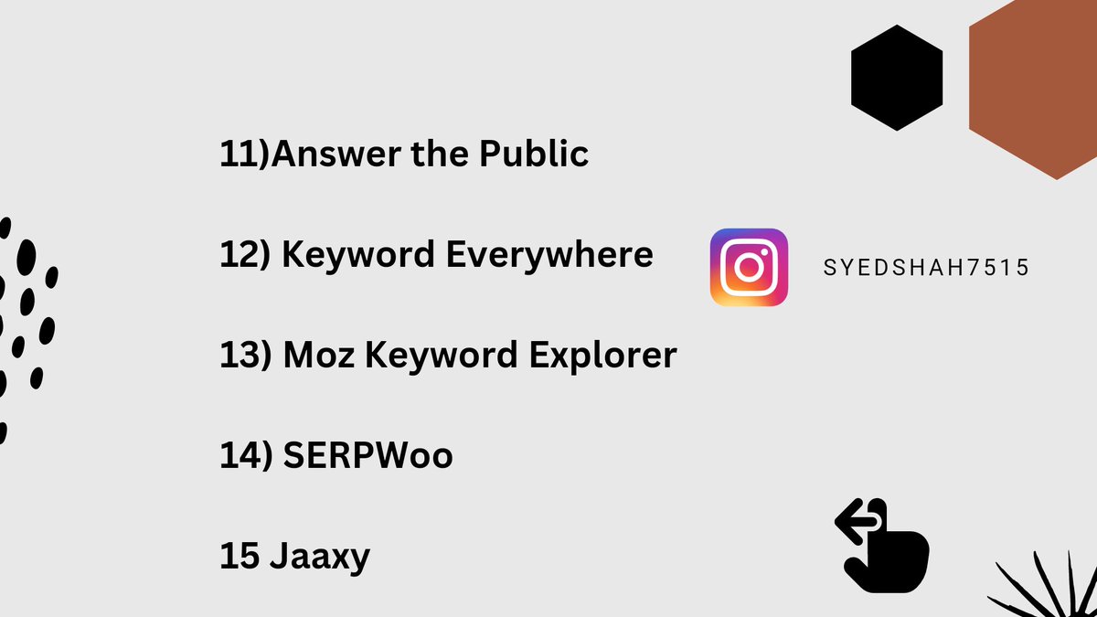 syedshah751586's tweet image. Keyword Research tools 15  application and website #keywordsearch #keywordmarketing #keywordrecherche #keyword #keywordoptimization #keywordresearchtips #keywordcanva #keywordplanner #keywordresearch #keywordboa #keywordanalysis #keywordranking #keywordplanning @syedshah751586