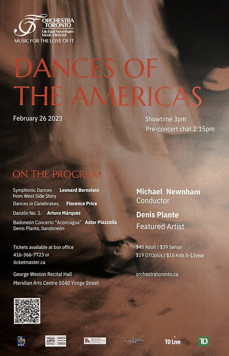 Very excited to be joining the violins of <a href="/OrchToronto/">Orchestra Toronto</a> this year. Thank you Michael Newnham, Corey Gemmell, Ines Pagliari, and John McGregor for the warm welcome. Be sure to check out our February concert on the 26th at 3:00 pm. See below!