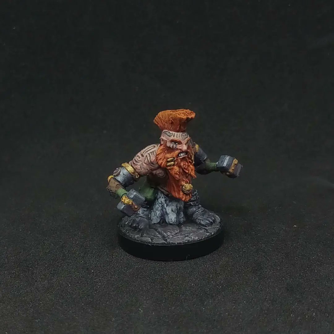 realjedijared's tweet photo. You can have my spear, and my pearl, and my axe! #reaperchallengeleague @reapermini https://t.co/pP4oOLv0RI