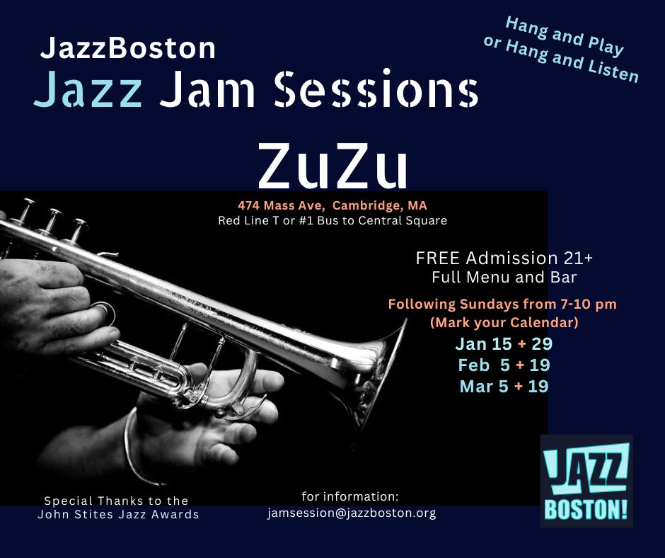 Here are the dates for our jam session, to be held at @zuzubar 🎹