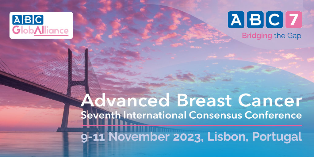 ABCGlobalAll's tweet photo. ✍️ Don't forget to mark your calendars #ABC7 Conference #ABClisbon
More info 🔜 https://t.co/w6YrNv03C8
#breastcancerconference #ABCguidelines #bcsm #advocacy #patientadvocacy https://t.co/qyasCSArA6