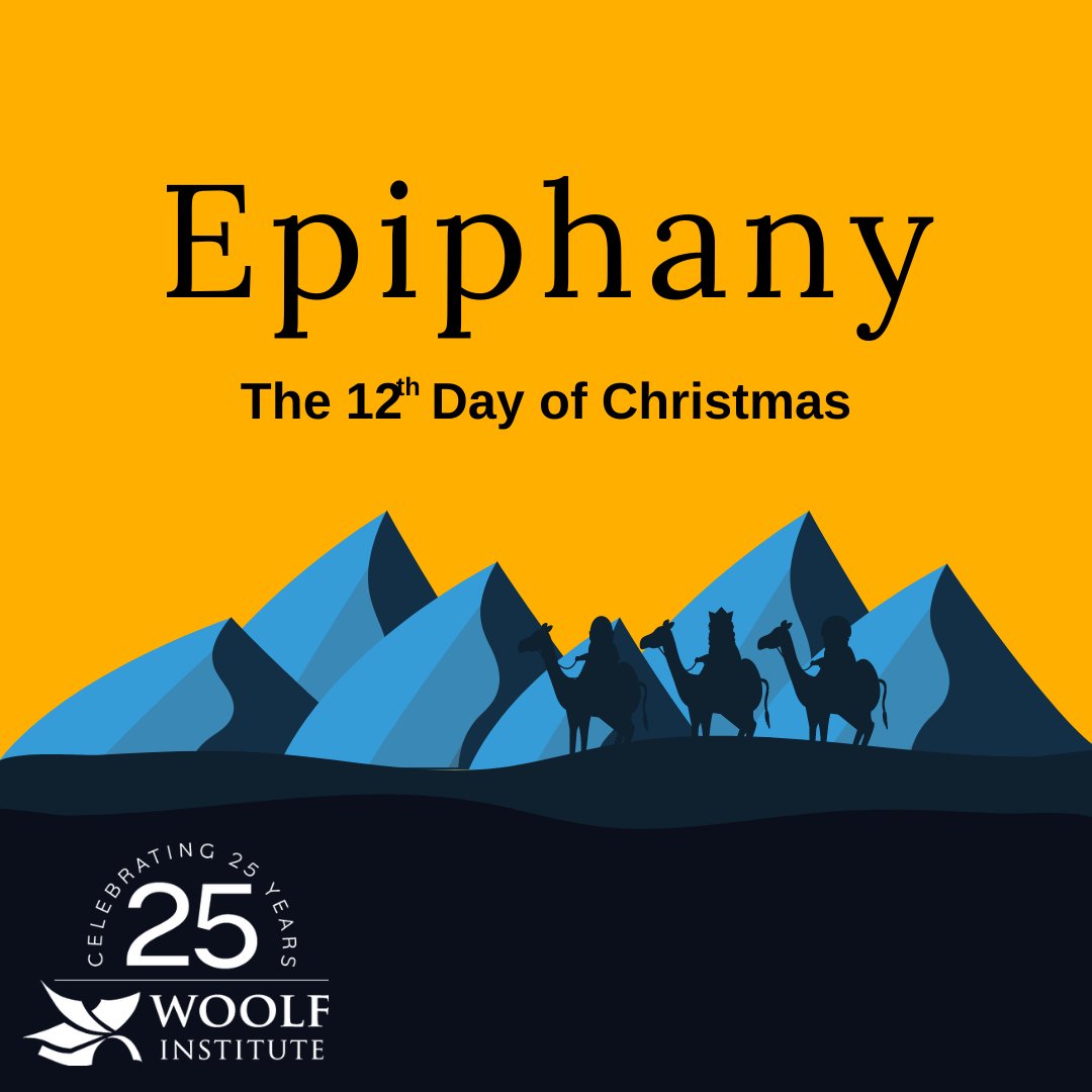 Woolf_Institute's tweet photo. Today many Christians mark #Epiphany. It's also called Theophany or the Adoration of the Magi. It marks the end of the 12 days of Christmas &amp; commemorates the day the three kings visited baby Jesus with gifts.
Find out more⬇️
https://t.co/zei94rjlB5 https://t.co/aamcojr971