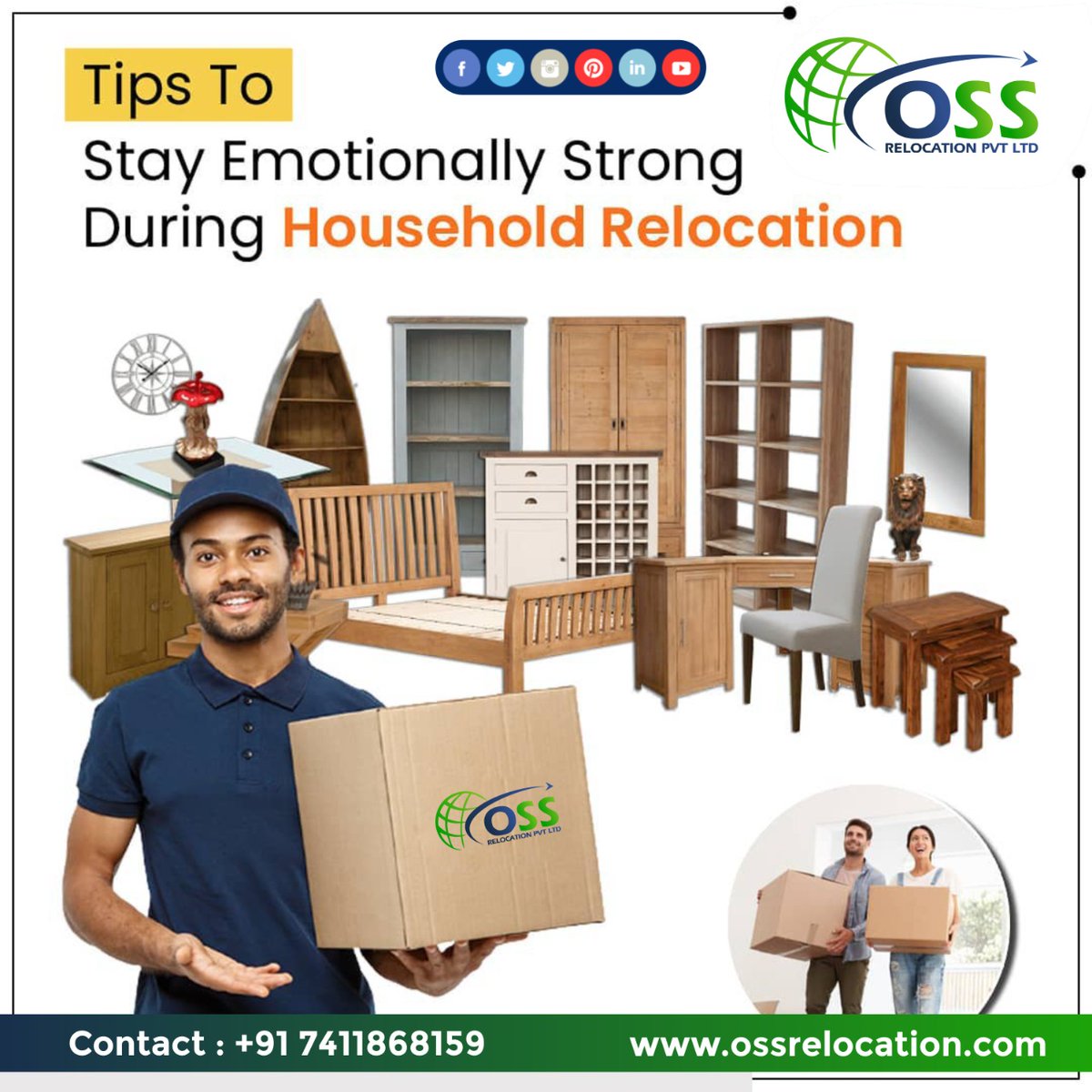 We are here to save your time and energy.
100% safe.
Best Packers and Movers company with complete range of moving and storage all over India.
For more details contact us:- +91 7411868159
or visit ossrelocation.com

#moverandpackers #movers #relocators #karnatakatourism