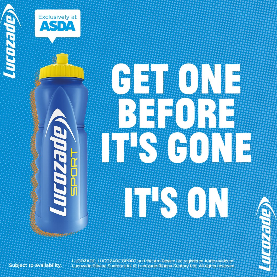 Lucozade Sport on Twitter "Ever wanted to get your hands on one of our