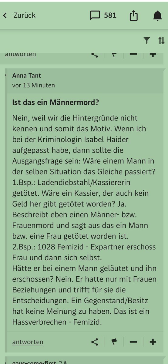 Ist das ein Männermord? Oder was ist ein Femizid?
Ich habe versucht das in leicht verständlicher Sprache dazustellen. Hoffentlich verständlich.

derstandard.at/permalink/p/11… 

Die Sendung mit der …